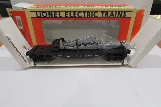 O Gauge  Lionel 6-16709 New York Central Derrick Car Lot#2824