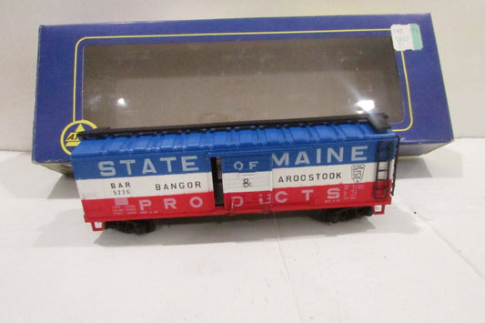 HO Scale AHM5279C 40' Box Car State of Mainer Bangor & Aroostook Bar#5226