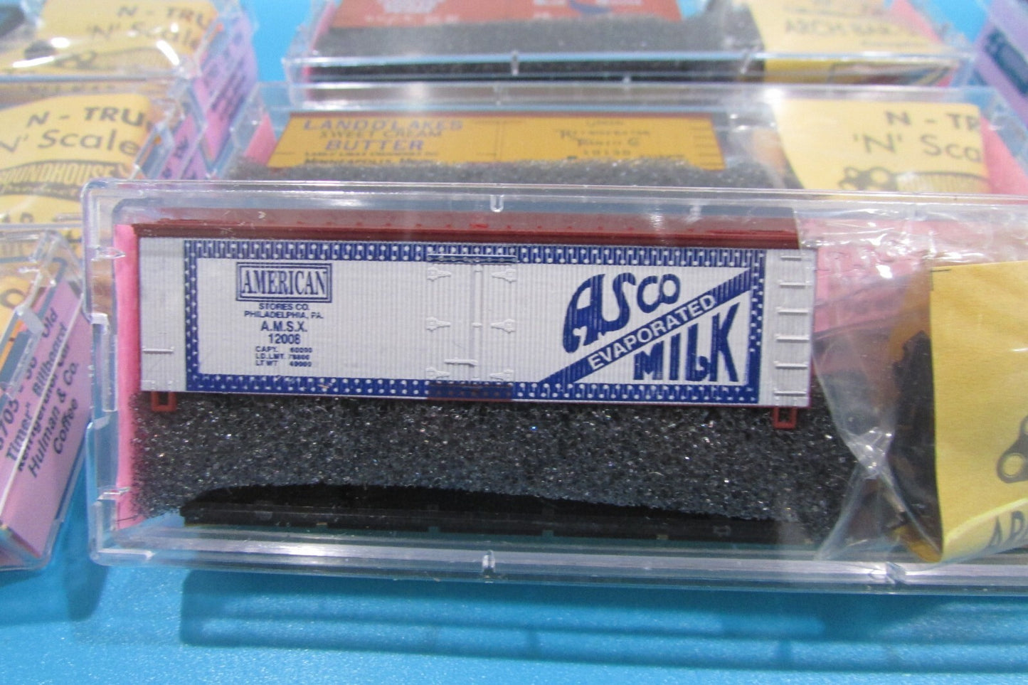 N Scale RoundHouse Assorted Reefer Car Kits (9) Lot#2593