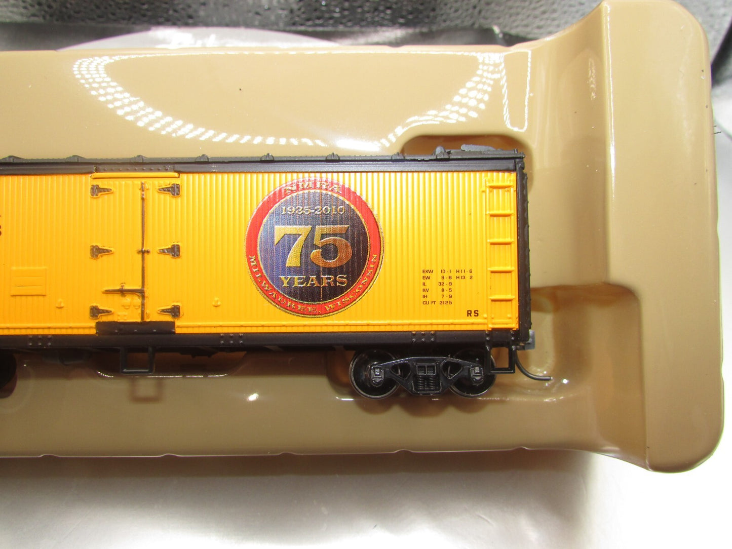 HO Scale Athearn 99402 NMRA 40' Wood-Side Reefer #2010 Lot#4039