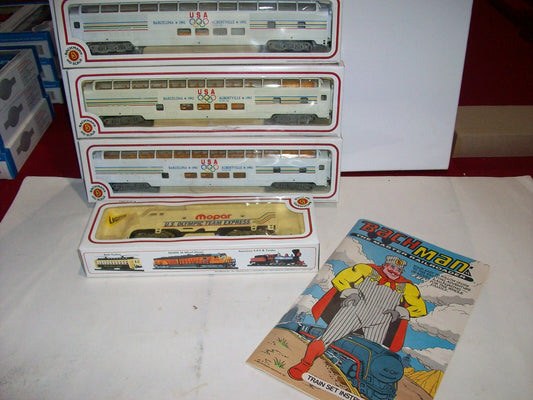 HO Scale Limited Edition Collectors Set US Olympic Team Barcelona 1992 Lot#4124
