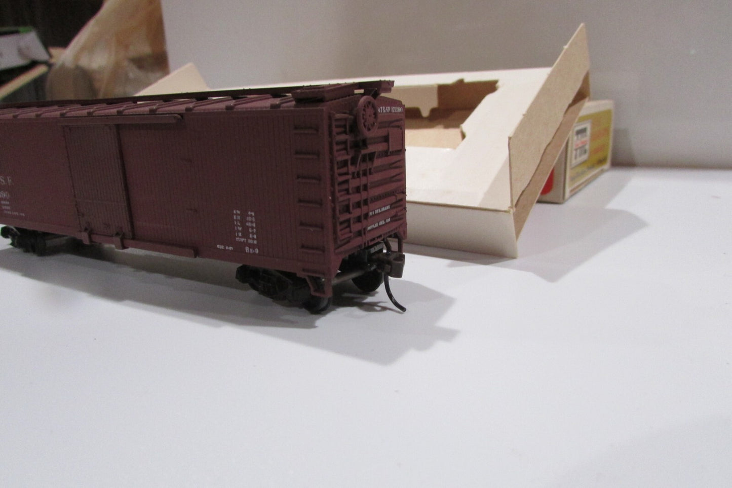 HO Scale Train Miniature A.T & S.F Santa Fe #122390 Lot#0382