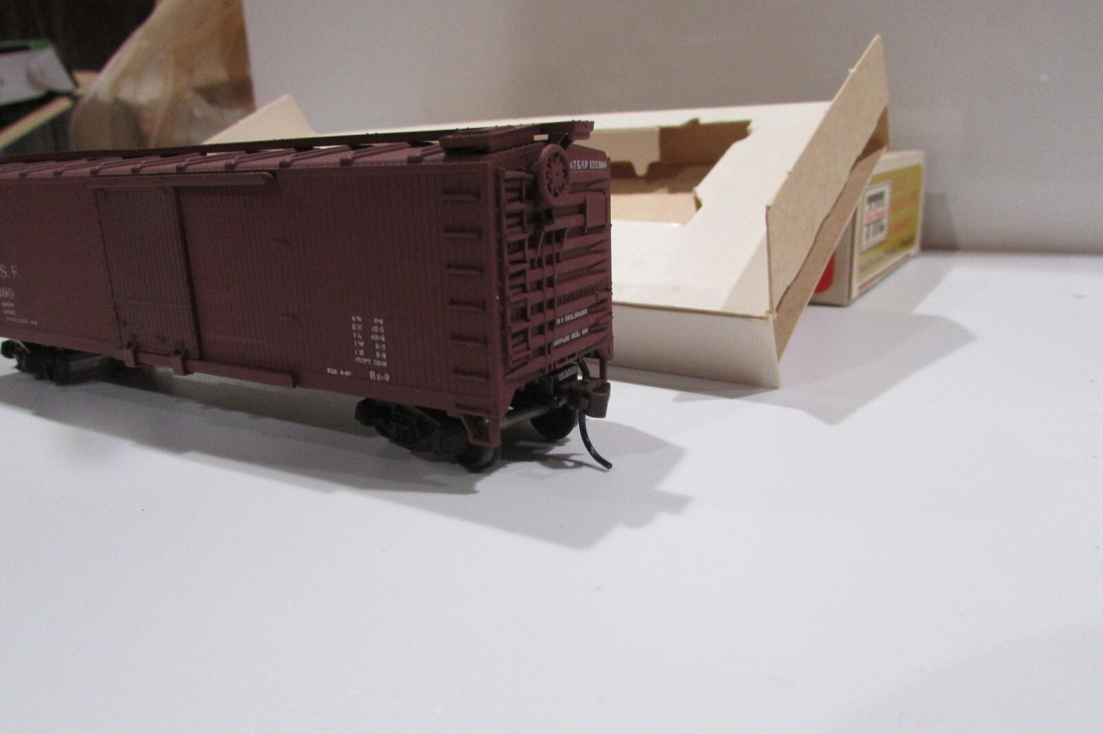 HO Scale Train Miniature A.T & S.F Santa Fe #122390 Lot#0382