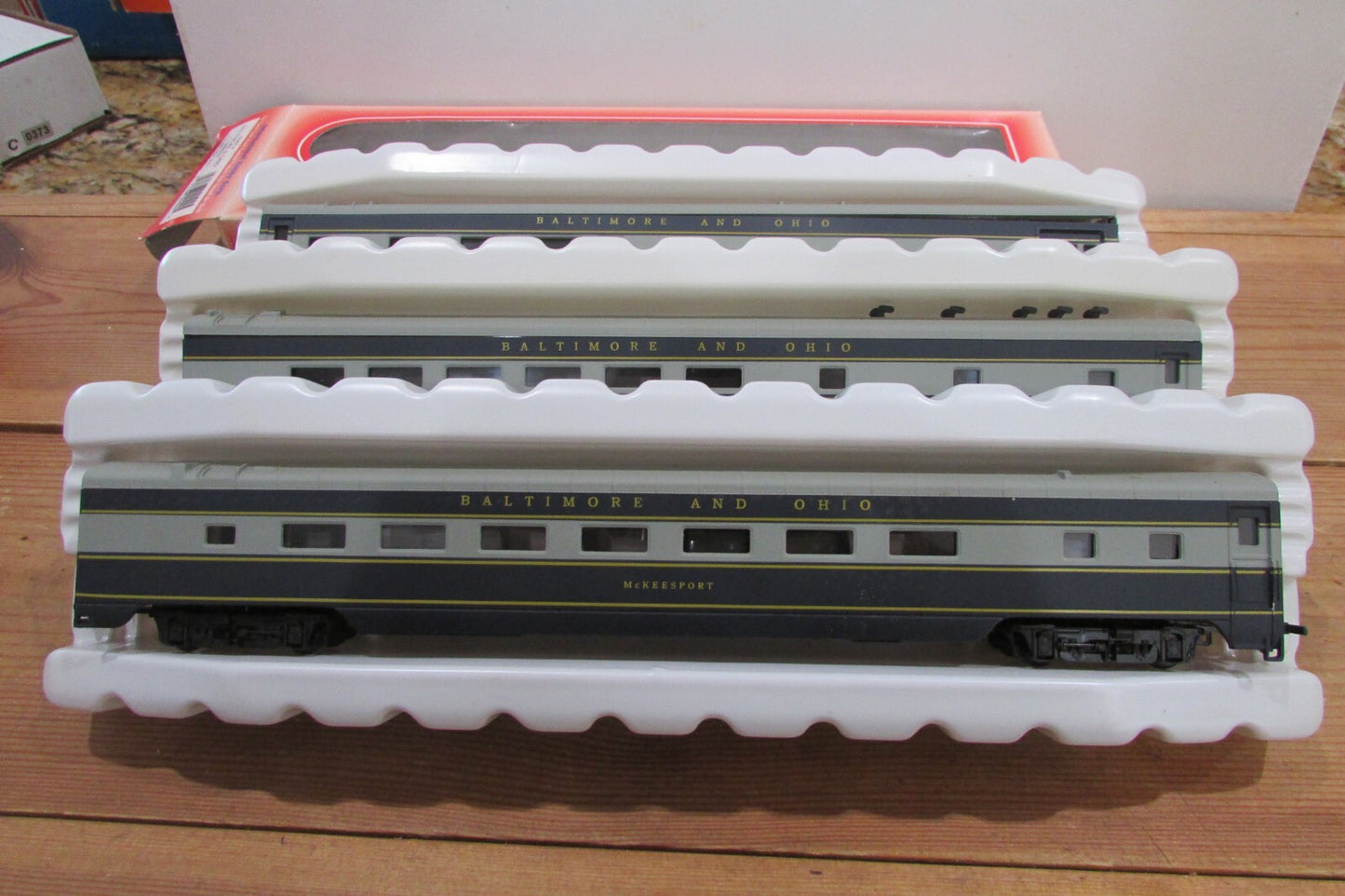 HO Scale IHC (3) Assorted Passenger Car Baltimore & Ohio Lot#3988