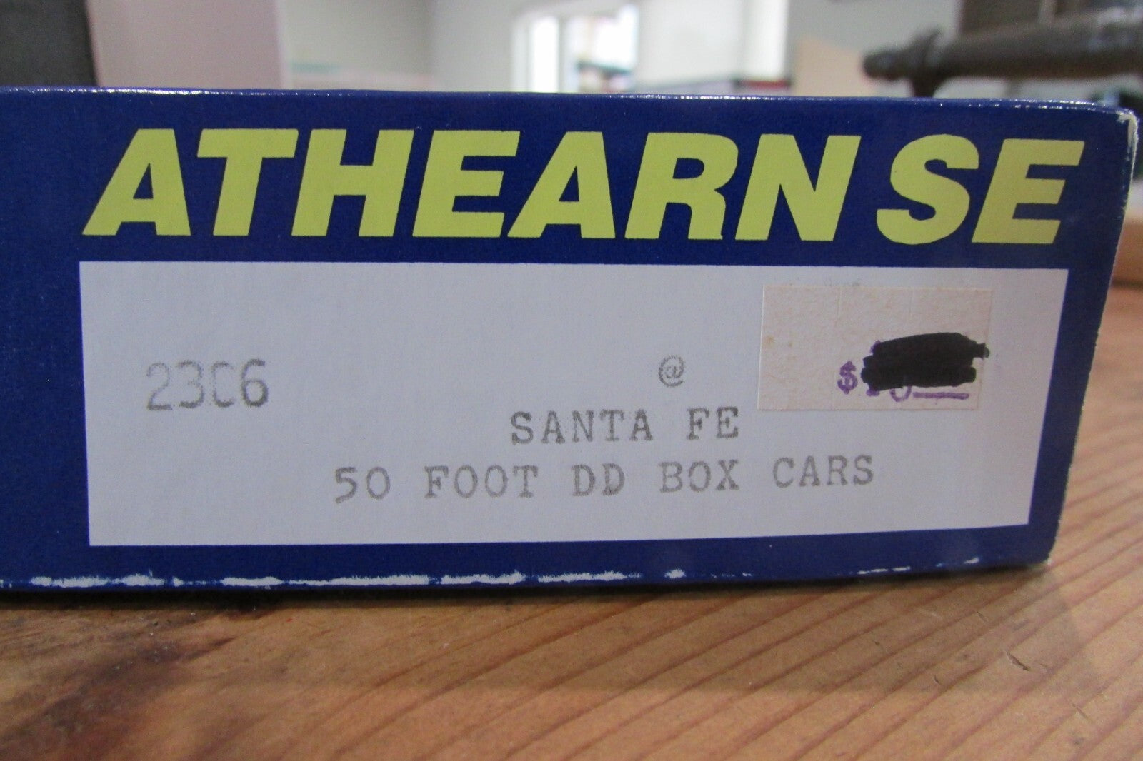 HO Scale Athearn 2306 Santa Fe DD Box Car (2PACK) Lot#3609