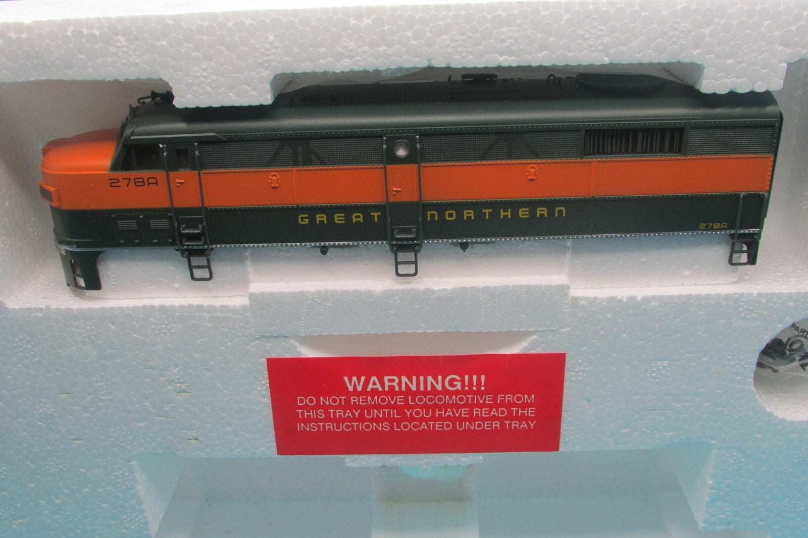 HO Scale Proto 2000 8359 FA2 Locomotive Great Northern #278 Lot#4482
