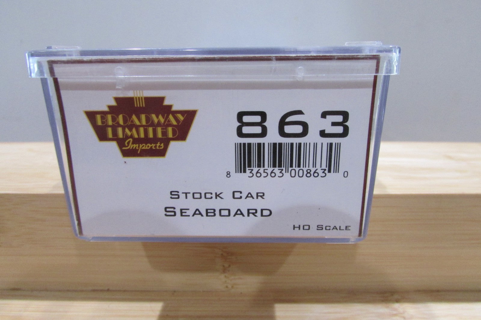 HO Scale Broadway Limited 863  Stock Car Seaboard BL5041