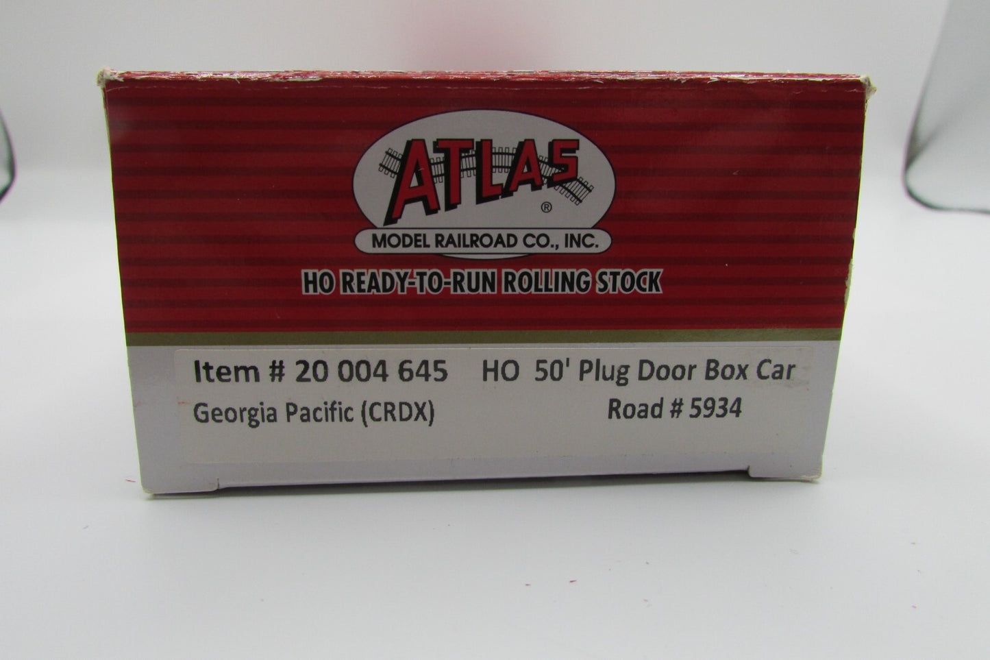 HO Scale Atlas 20-004-645 50' Plug Door Box Car  A4668