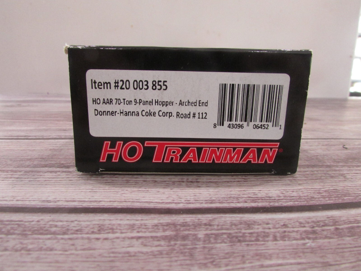 Ho Scale Atlas 20003855 AAR 70Ton 9-9anel Hopper #112 Lot#3119