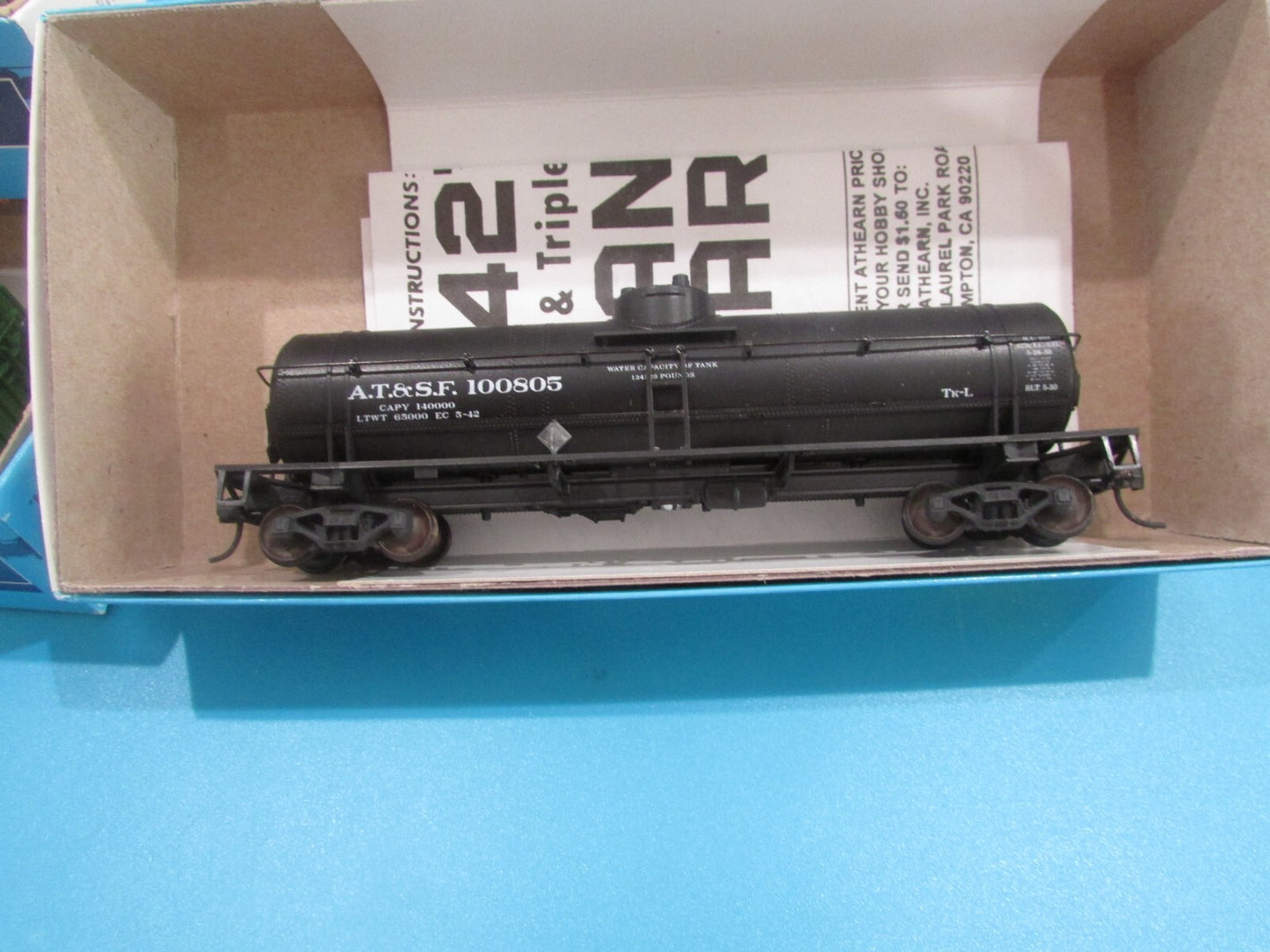 HO Scale Athearn (6) Assorted Freight Cars RTR Lot#2361