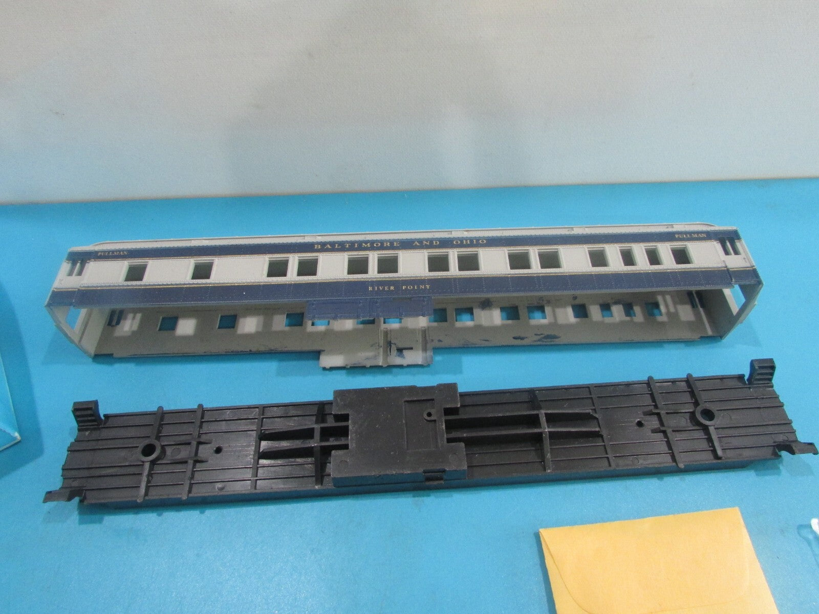 HO Scale Athearn 1865 STD Pullman Passenger Car Kit Baltimore & Ohio Lot#2124