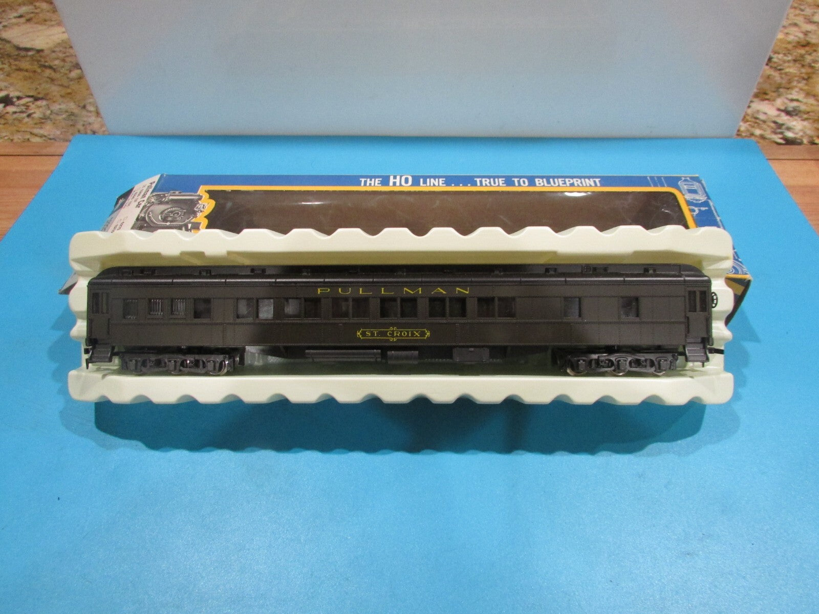 HO Scale AHM 6260 Pullman Car Santa Fe  "ST Croix" Lot#2338