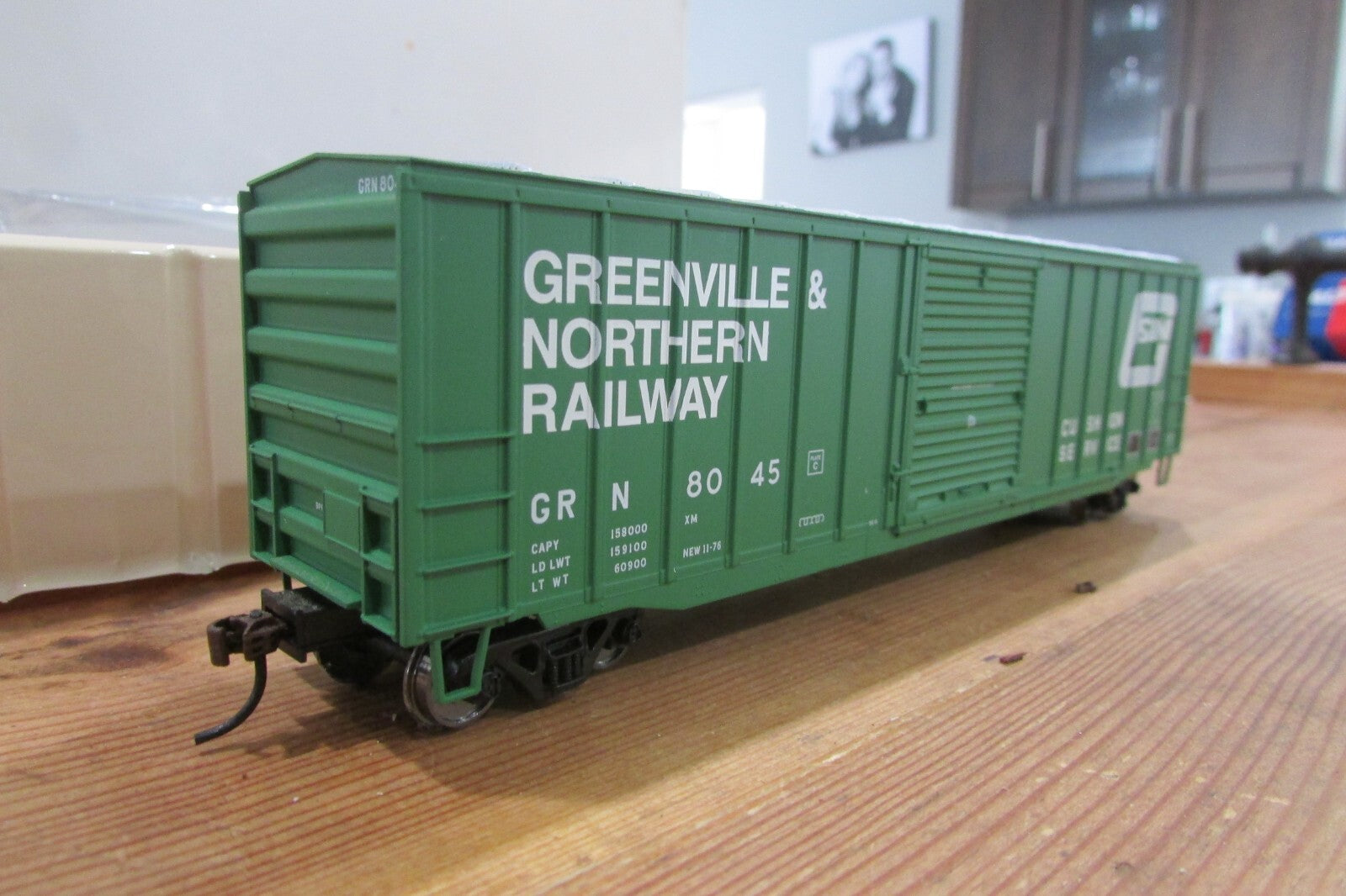 HO Scale Atlas 20-000-260 ACF 50'6' Boc Car Greenville & Northern #8045 A4592
