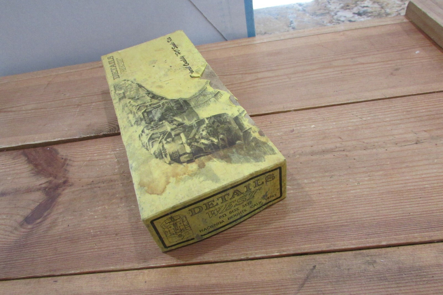 HO Scale Details West 50' Insulated Box Car Undecorated Lot#4710