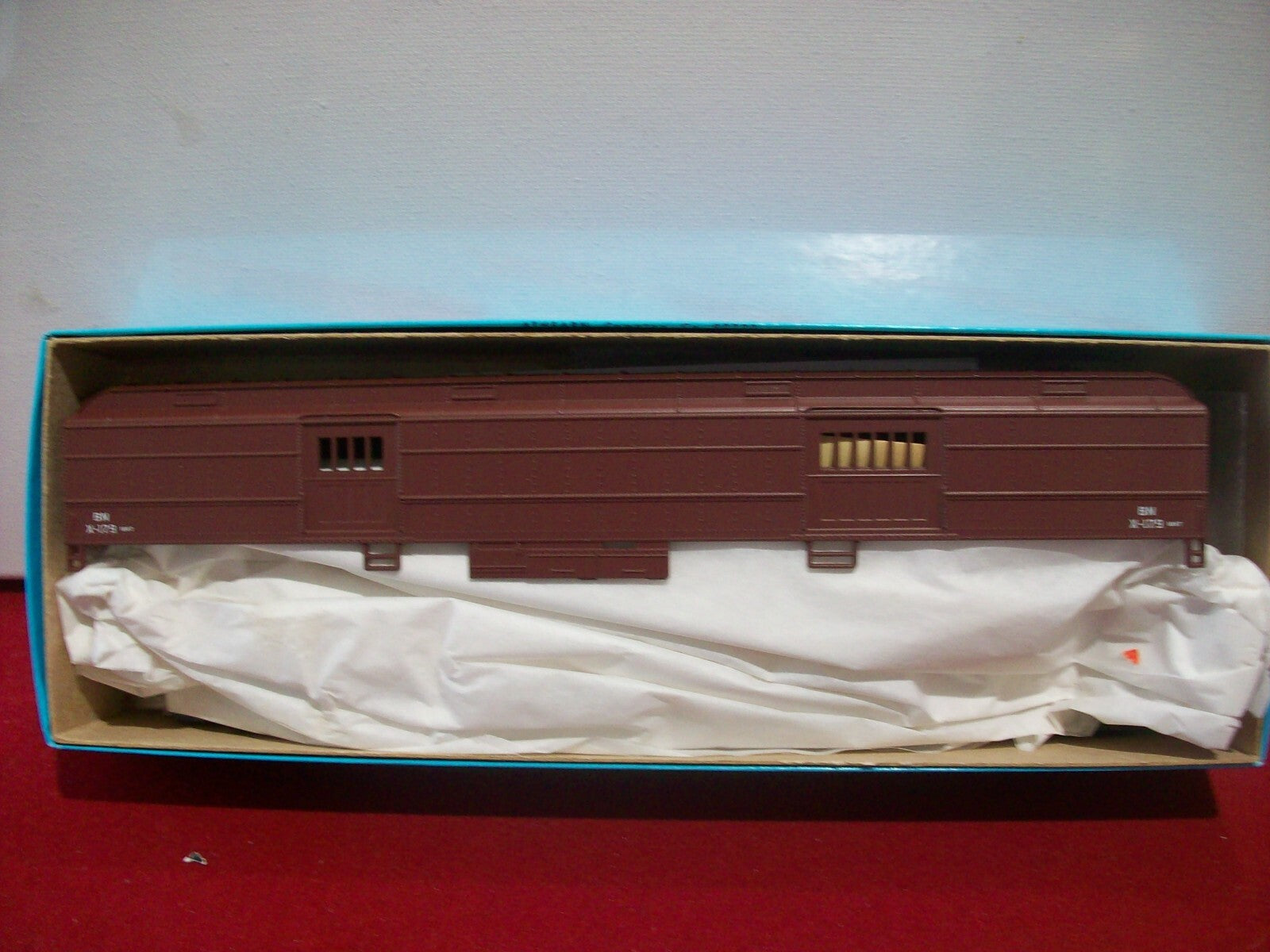 HO Scale  (2 )Athearn 1142 ,1152 Passenger Cars Work Train "B.N" Kit Lot#4059