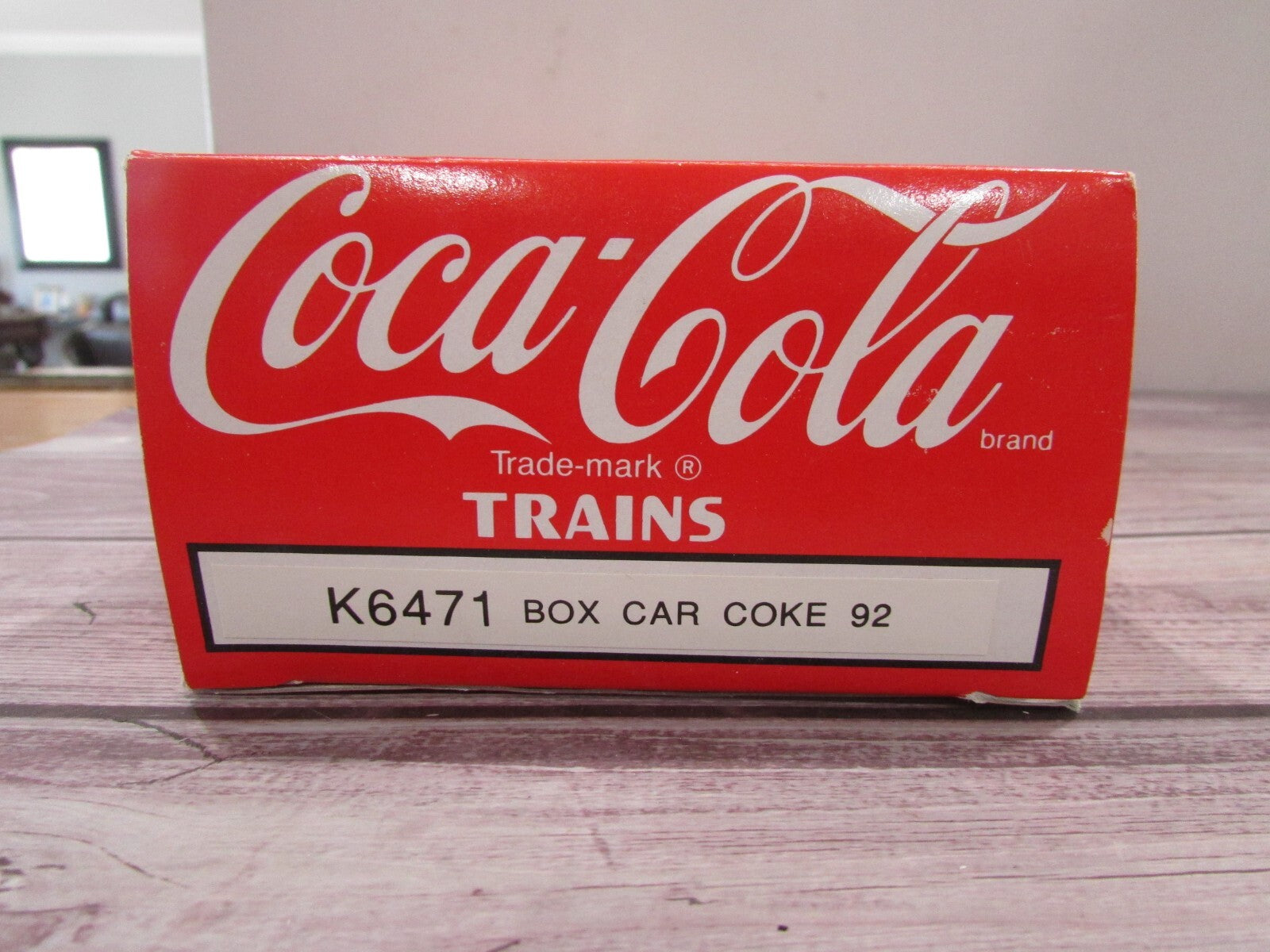 O Gauge K-Line K6471 Coca-Cola For All Seasons 1992 Boxcar Lot#3135
