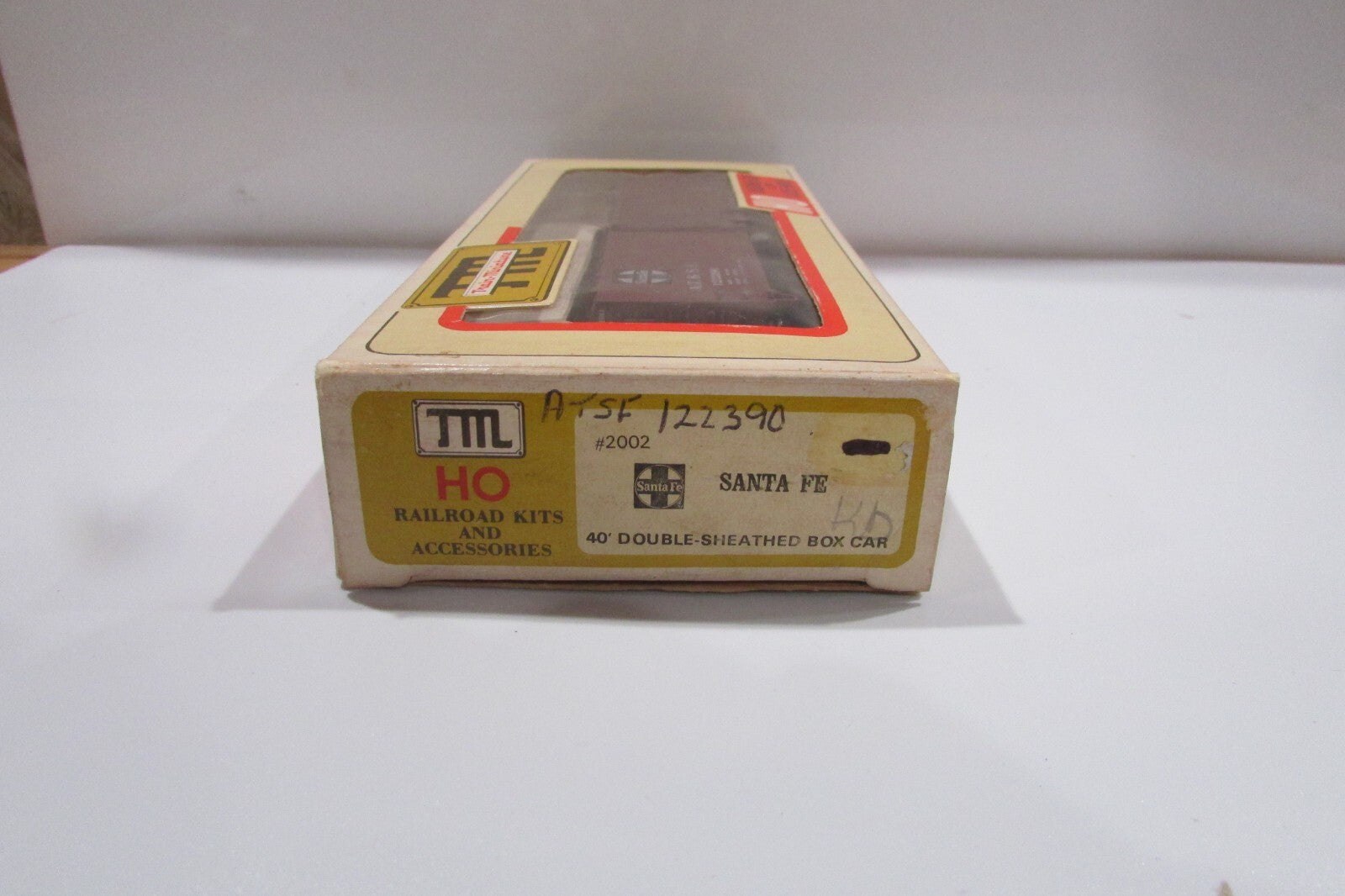 HO Scale Train Miniature A.T & S.F Santa Fe #122390 Lot#0382