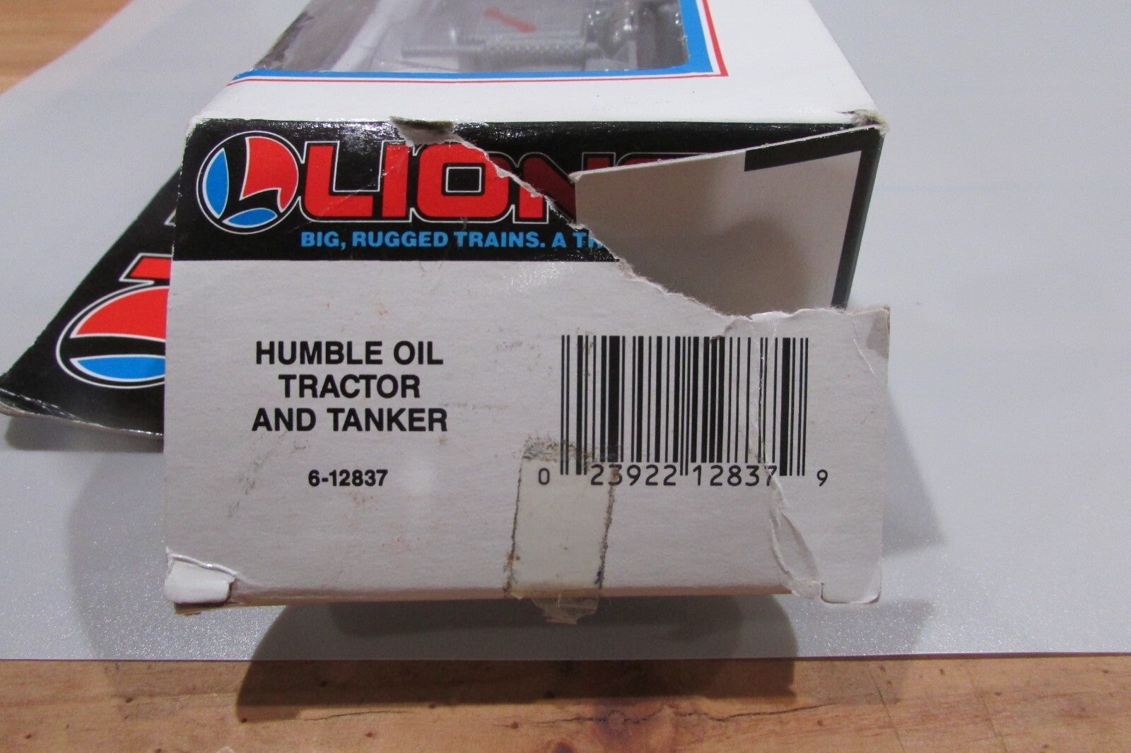 O Scale Lionel 6-12837 Humble Oil Tractor & Tanker Lot#0530