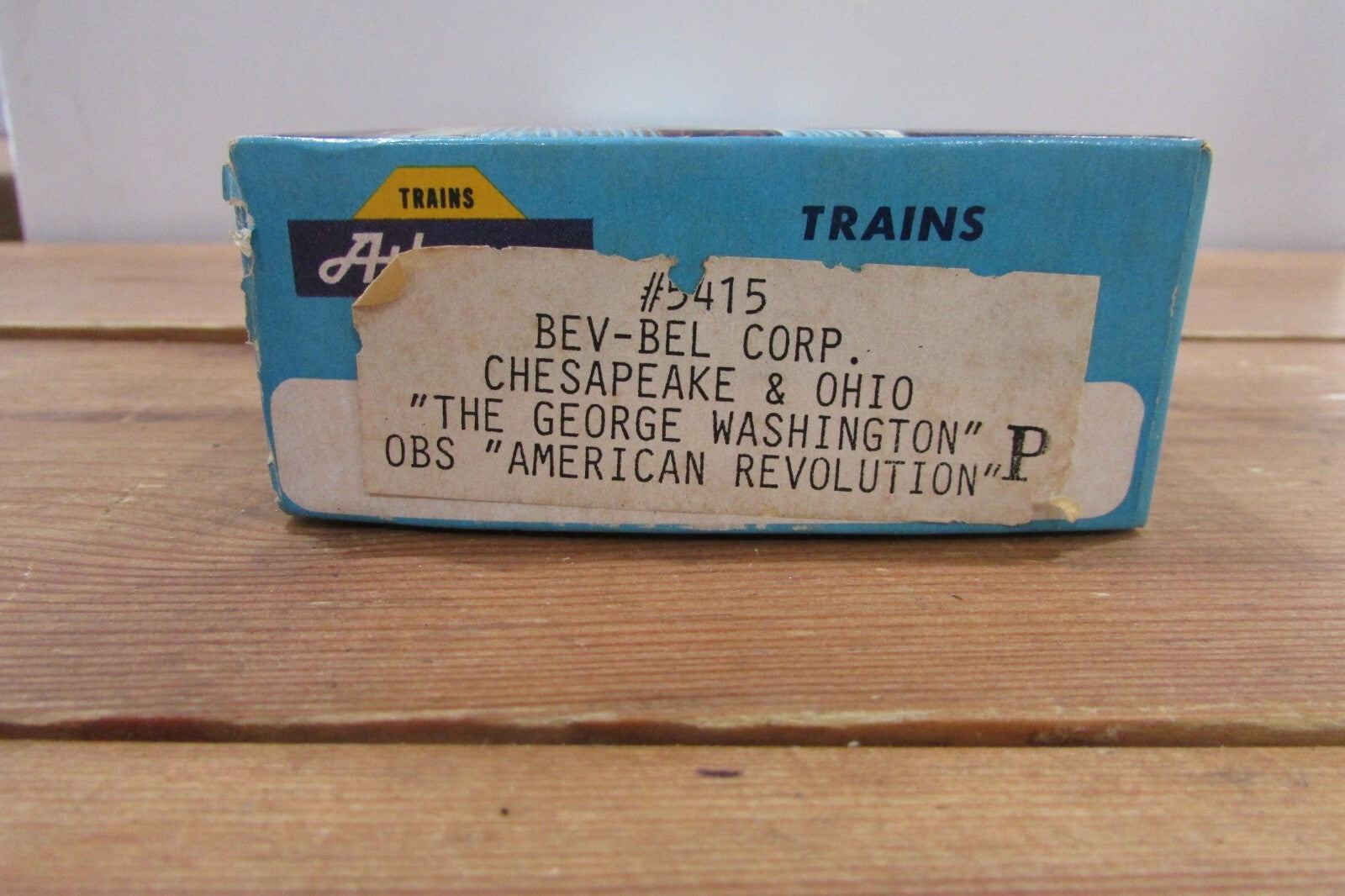 HO Scale Athearn Chesapeake & Ohio "The George Washington" Car Lot#4020