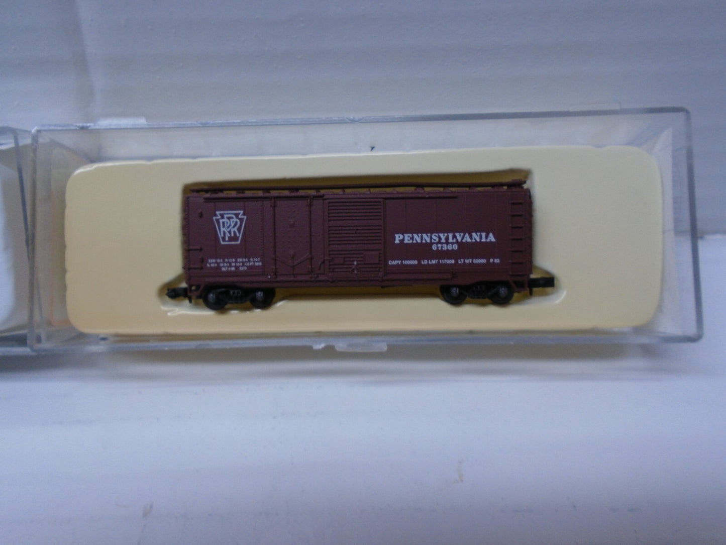N Scale Con-Cor (4)  Diferents Freight Cars Lot#2453