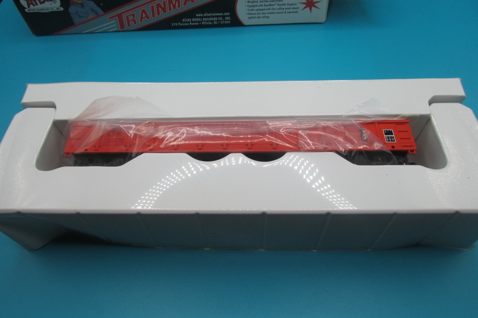 HO Scale Atlas 913 Evans Gondola Car Boston & Maine Road #9072  A4463