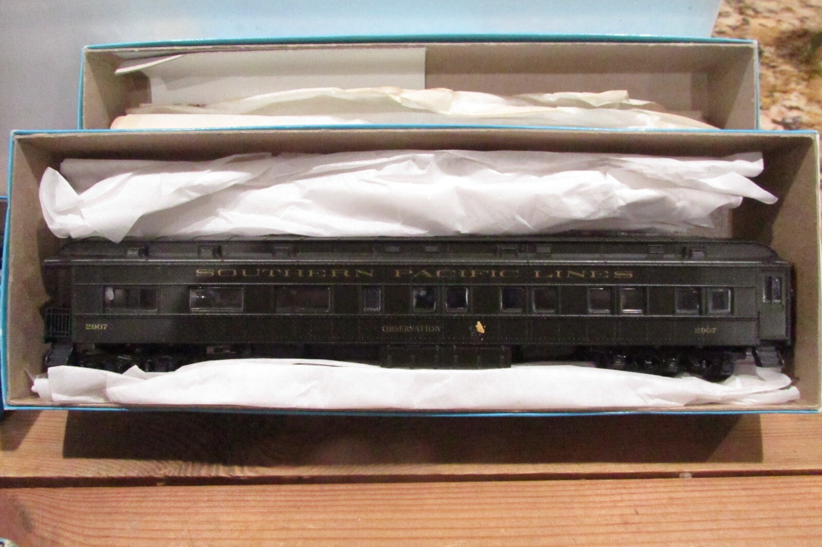 HO Scale Athearn (5)Southern Pacific Lines Passenger Cars Lot#3345