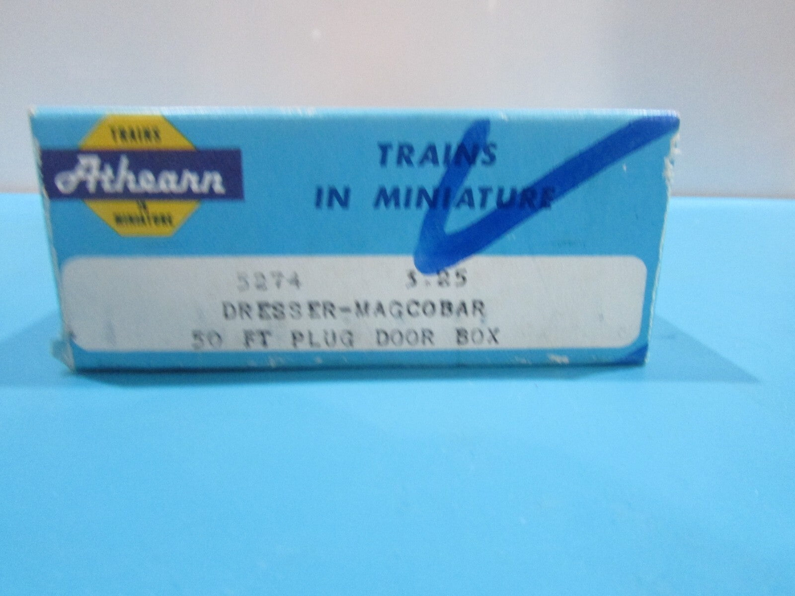HO Scale Athearn 5274 50ft Plug Door Box Car Kit DRESSER-MAGCOBAR