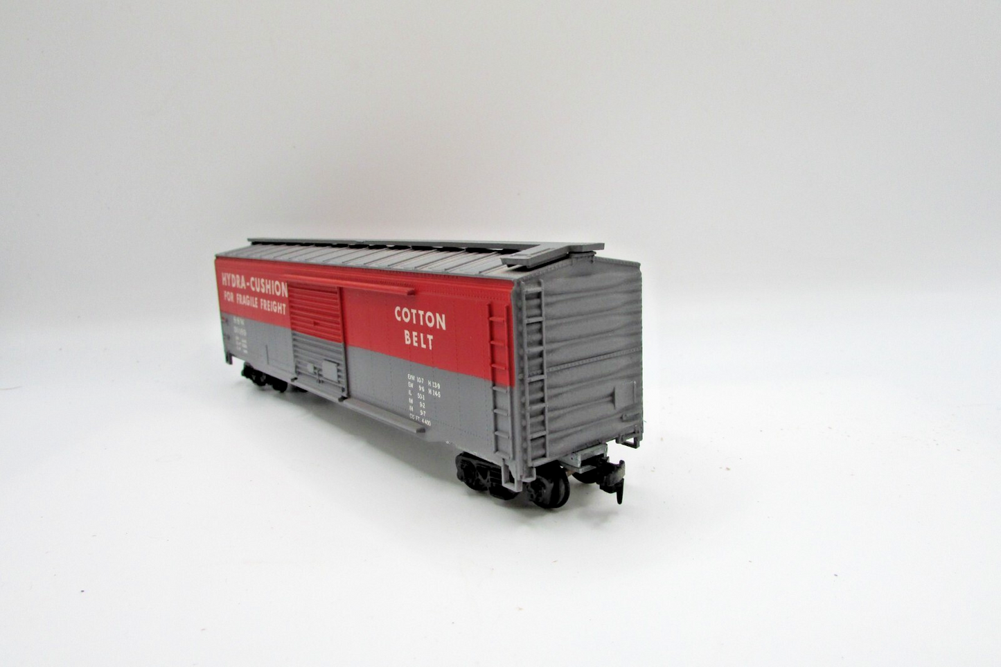 HO Scale RoundHouse 1204 50' Single Door Box Car Cotton Belt SSW  RH4838