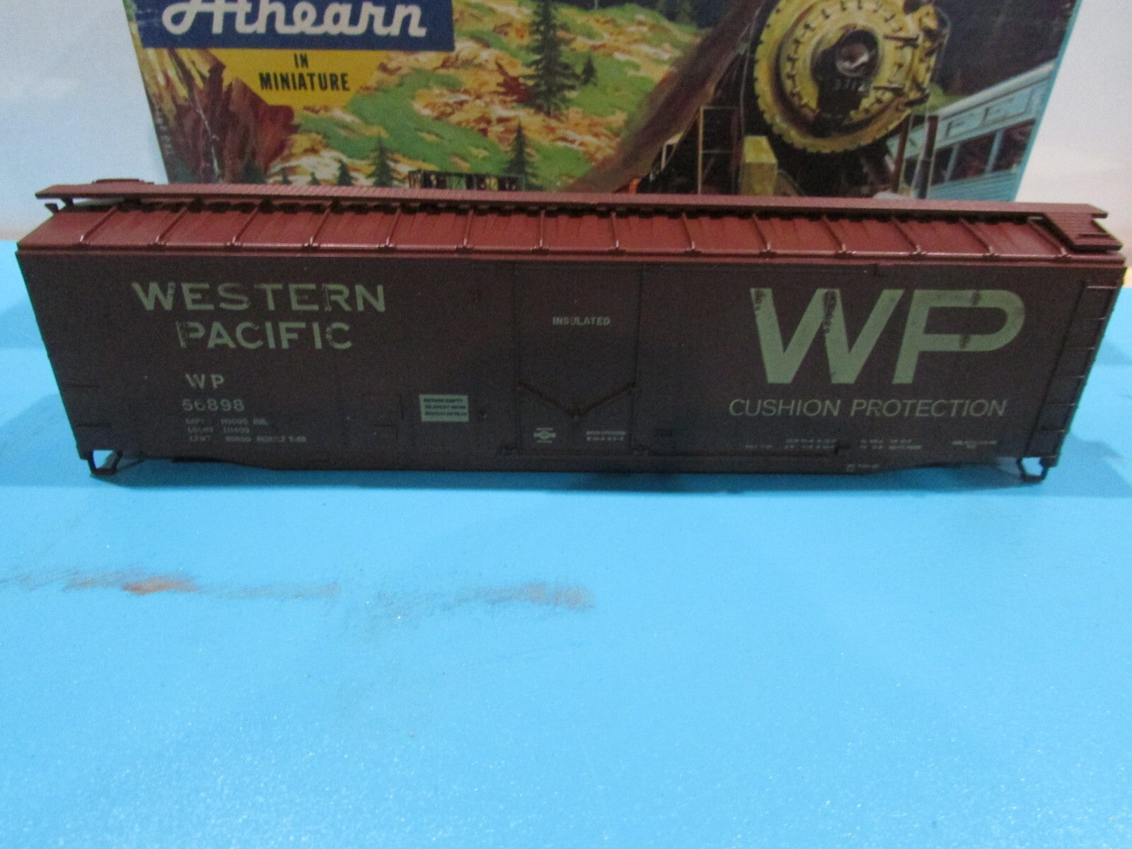 HO Scale Athearn (4) Assorted Box Car Lot#0939