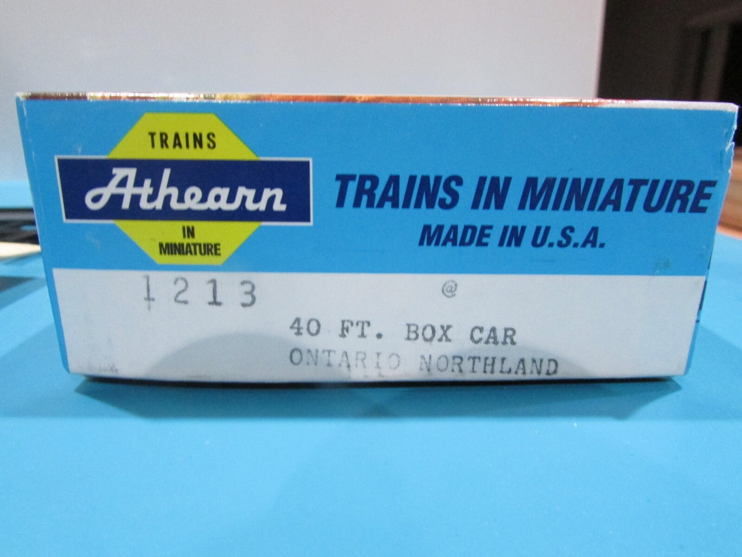 HO Scale Athearn 1213 40' FT Boxcar Ontario Northland Kit Car