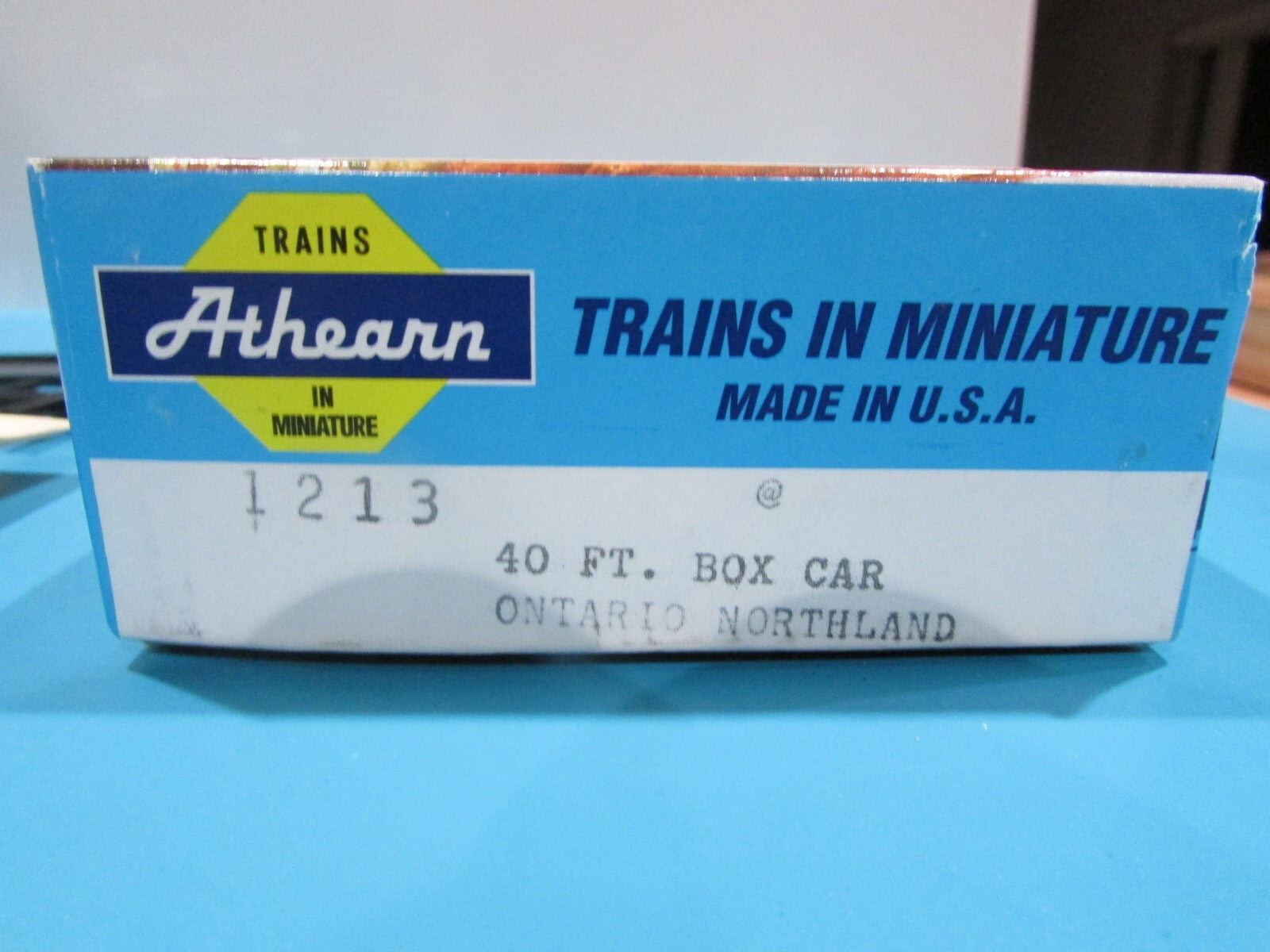 HO Scale Athearn 1213 40' FT Boxcar Ontario Northland Kit Car