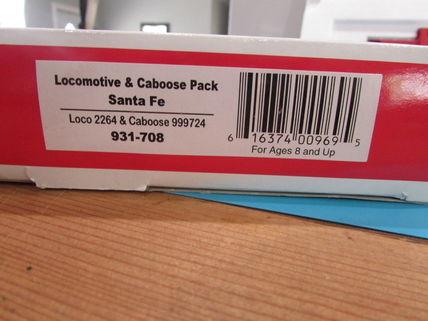 HO Scale Walthers 931-708 Locomotive & Caboose Santa Fe  Lot#1305