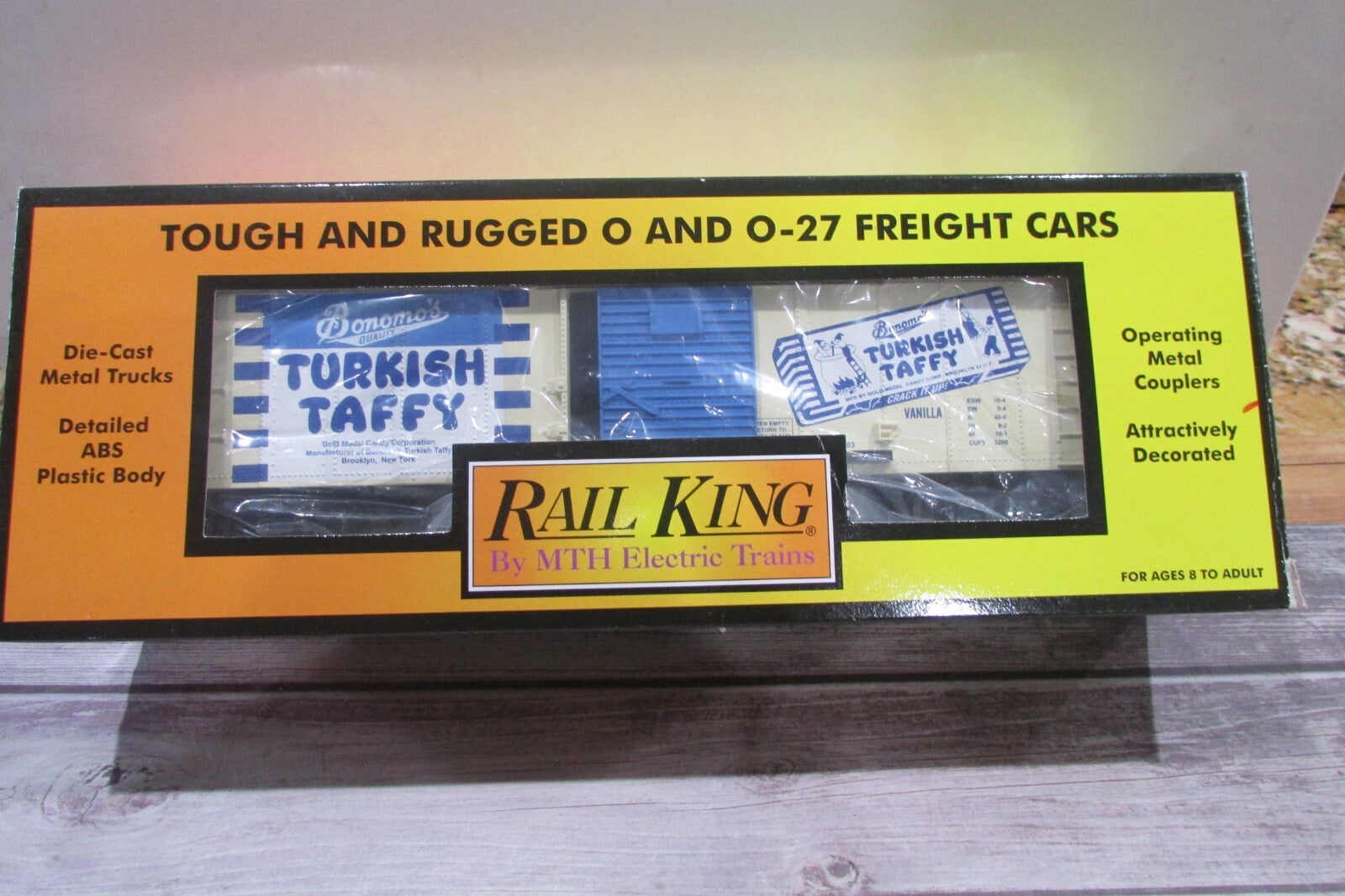 O SCALE MTH 30-74096 Bonomo Taffy-Vanilla Box Car Lot#2981