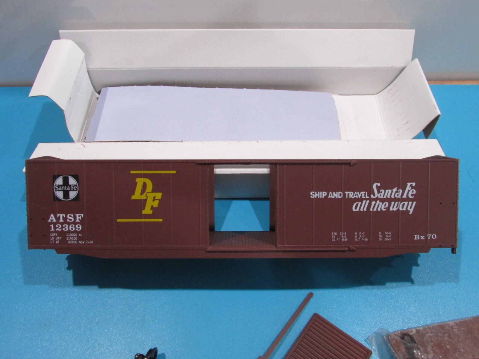 HO Scale Front Ranger Products 5021 50' ACF Rivet Side SDR Boxcar Kit Lot#4111
