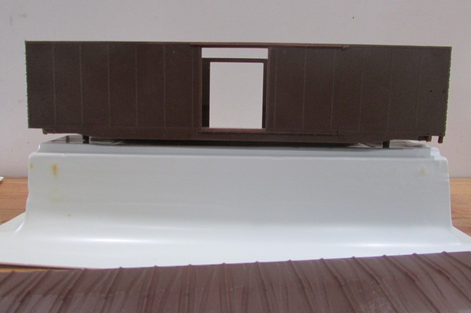 HO Scale Front Ranger ACF 50' Rivet Side SDR Box Car Undecorated  CBT4770