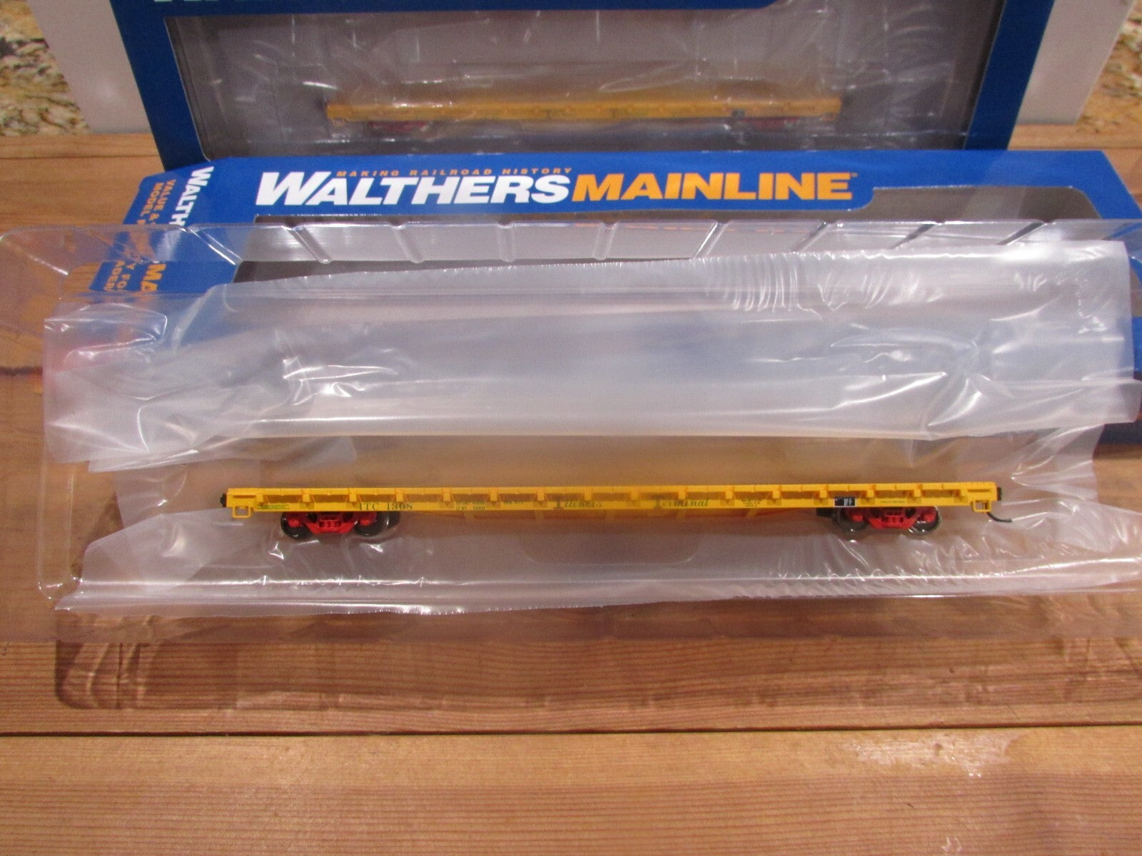 HO Scale Walthers (3) Pullman-Standard 60'  Flatcar Illinois Terminal Lot#3081