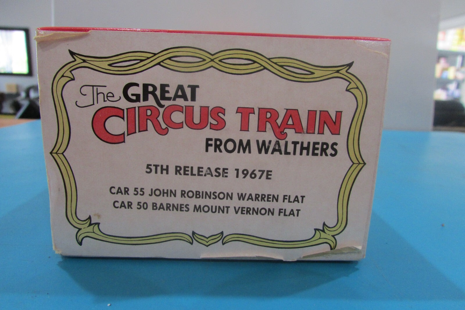 HO Scale Walthers The Great Circus Train 5th Release 1967E Flatcar Kits Lot#2765