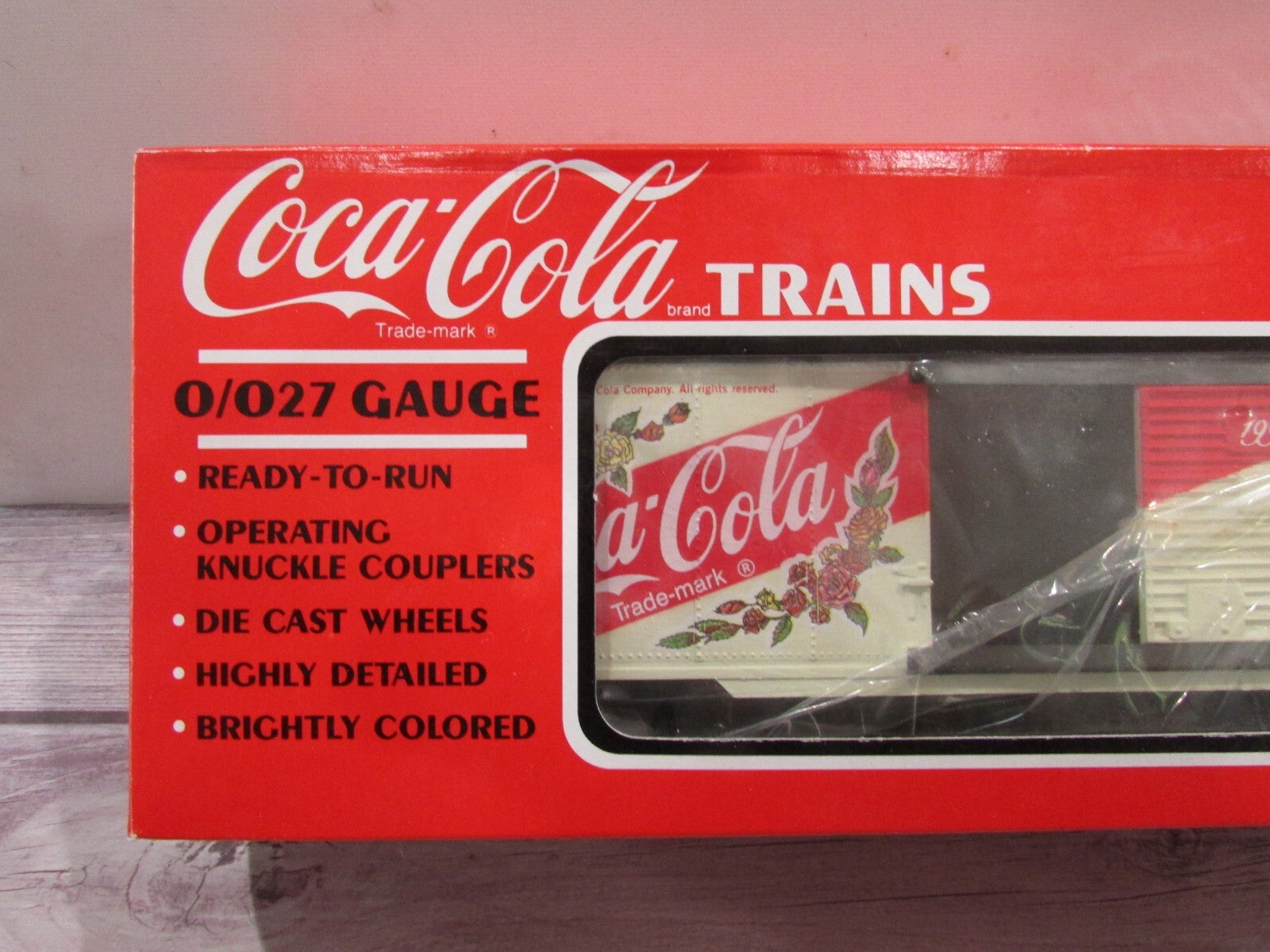 O Gauge K-Line K6471 Coca-Cola For All Seasons 1992 Boxcar Lot#3135