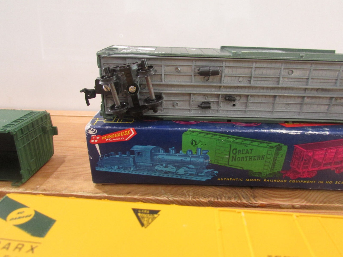 HO Scale Roundhouse (3) Pennsylvania Freight Cars Lot#1903