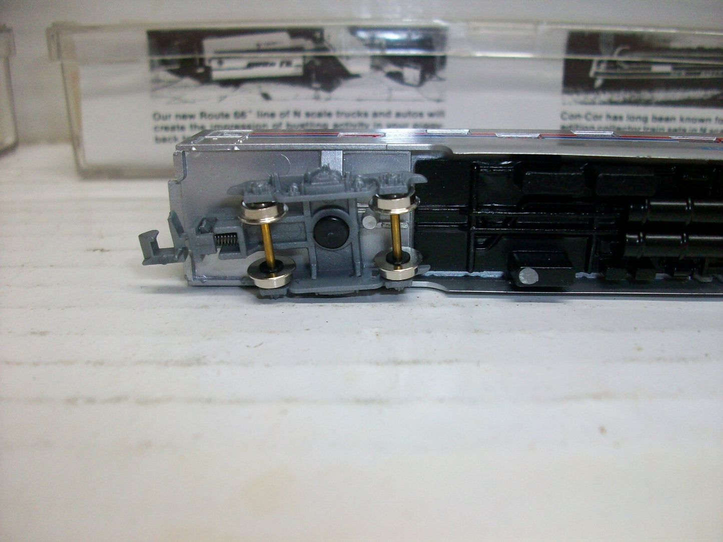 N Scale Con-Cor 001-004011J Amtrak 5-Car Passenger Set, Lot#2450