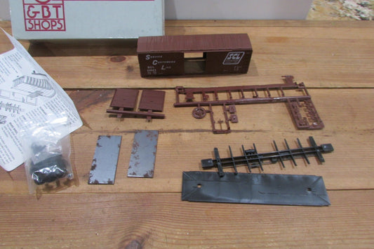 HO Scale C&BT Shop 3305 1944 AAR 40' Box Car Seaboard Coast Line Lot#4961