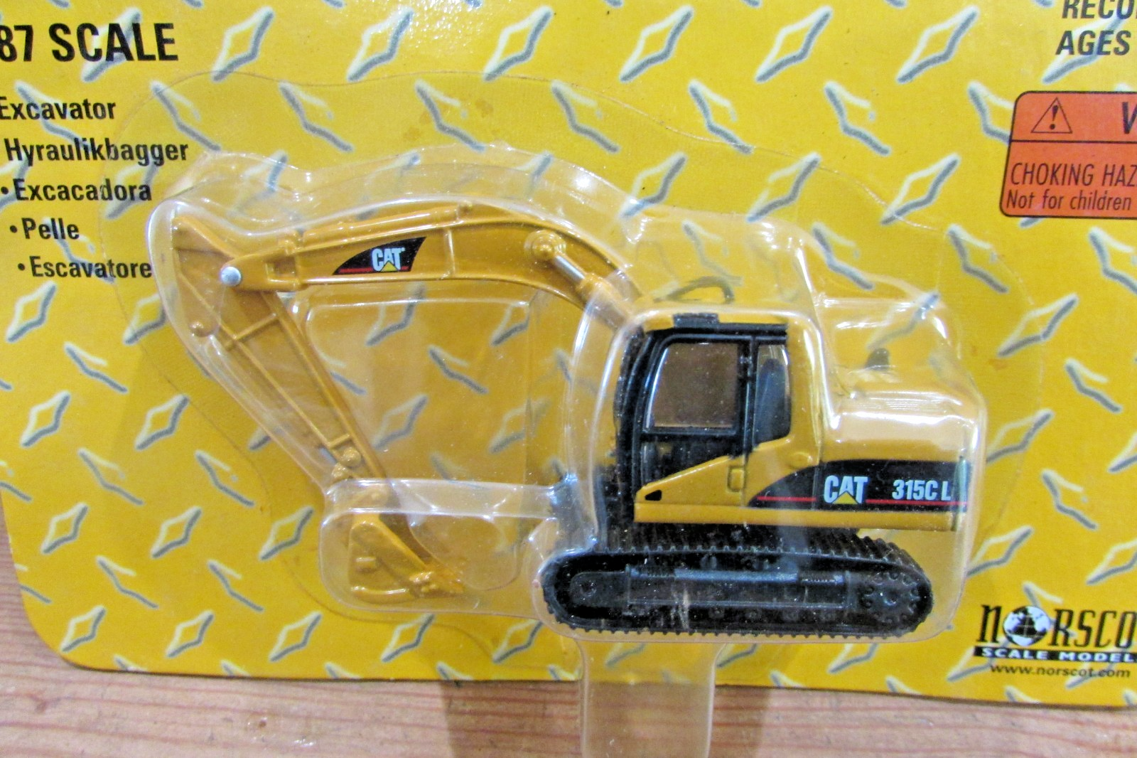 HO Scale/1:87 Scale Norscot 55400 Cat 315C L Hydraulic Excavator Lot#4975