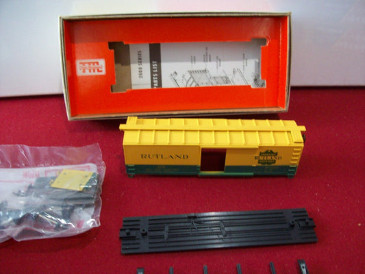 Ho Scale  Train-Miniature 8051 Box Car "Rutland". Kit Car Lot#0391