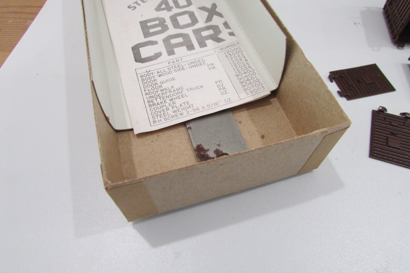HO Scale Athearn 1138-1 West Indian Fruit 40' Box Car