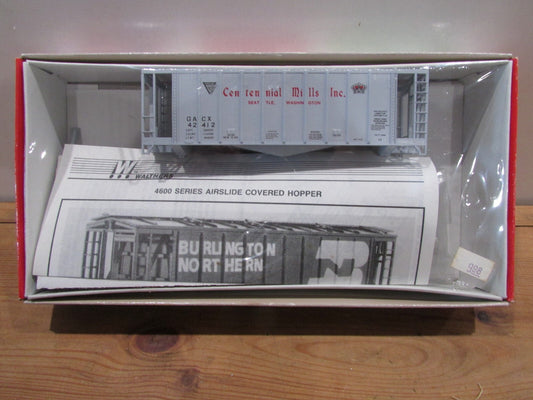 Walthers 932-4613 HO Centennial Mills Inc 39'Single-Bay Hopper Kit #424 Lot#3573