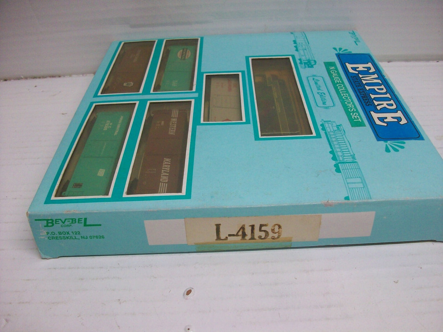 N  Scale Bev-Bel/Life-Like Empire State Express Limited Edition Set Lot#4160