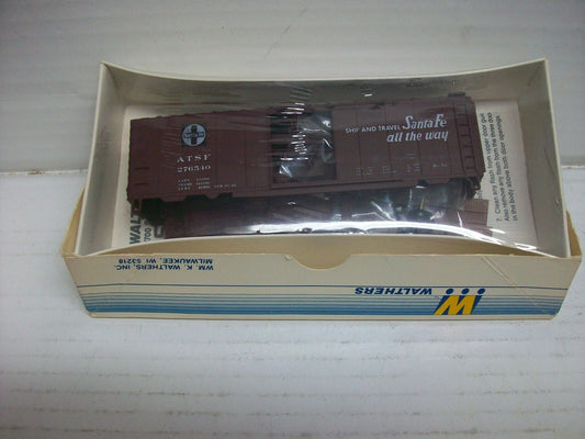 HO Scale Walthers 932-3705 40' PS1 Box Car Kit Santa Fe (ATFS) Lot#4005