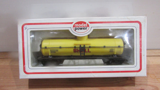 HO Scale Model Power 8103 Shell Tank Car  LOT#0209