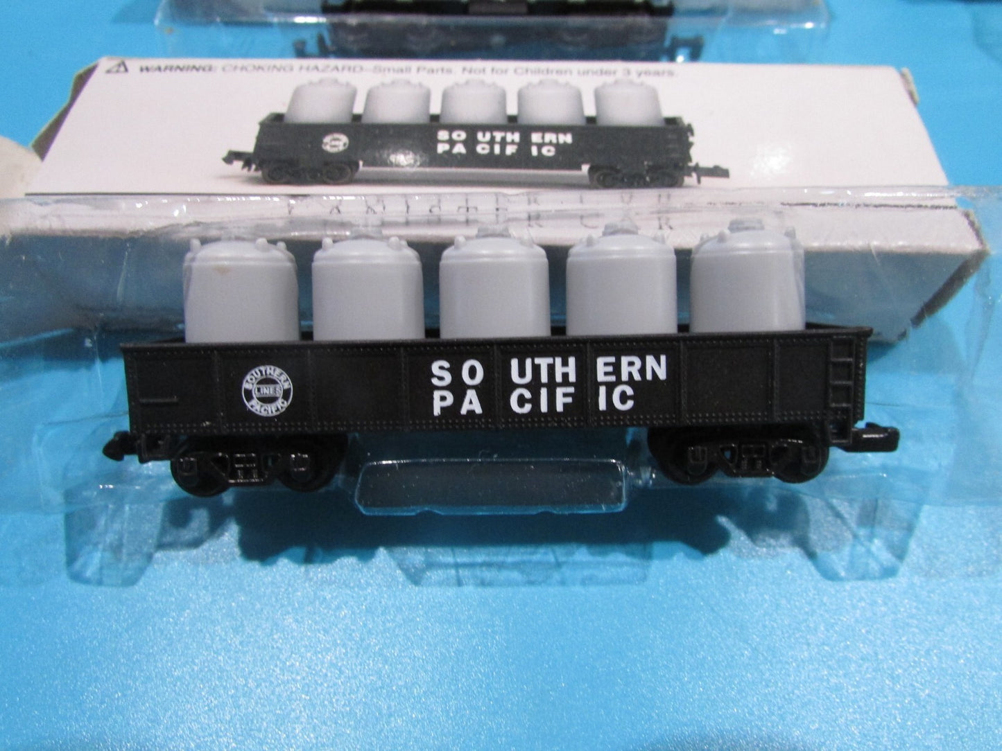 N Scale (6) Assorted Feright Cars Southern Pacific  Lot#1212