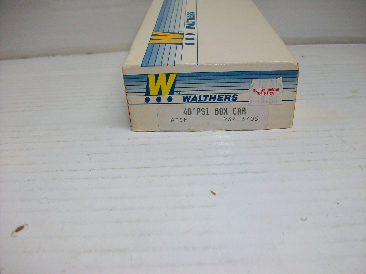 HO Scale Walthers 932-3705 40' PS1 Box Car Kit Santa Fe (ATFS) Lot#4005